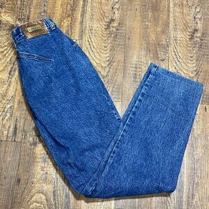 Lawman size 9 vintage retro Classic Blue Straight Leg western cowgirl